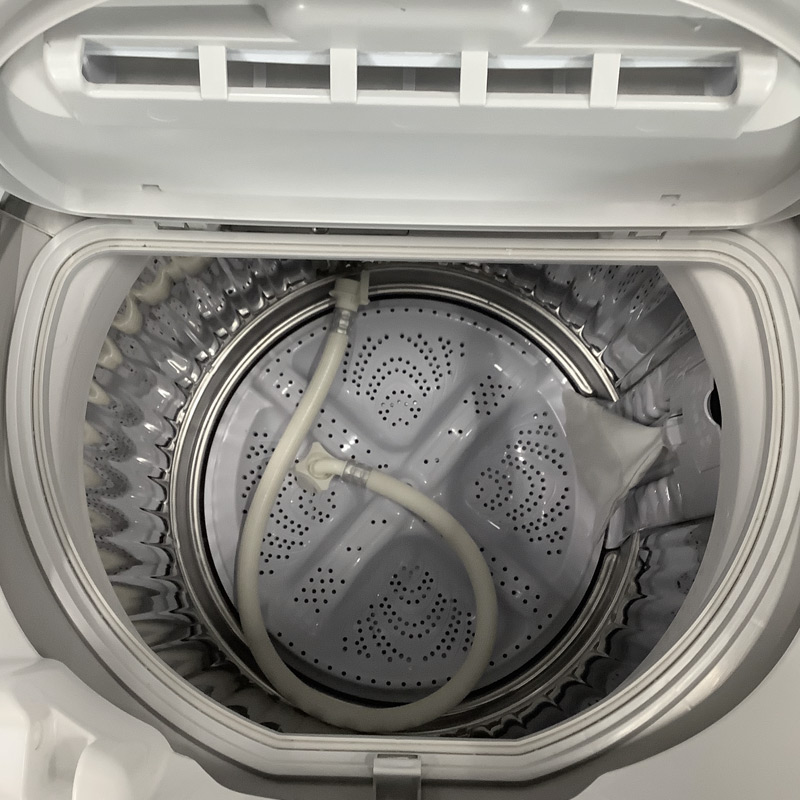 中古 洗濯乾燥機 SHARP 2023年製 6.5kg ES-T6GBK-N ホワイト 送料無料