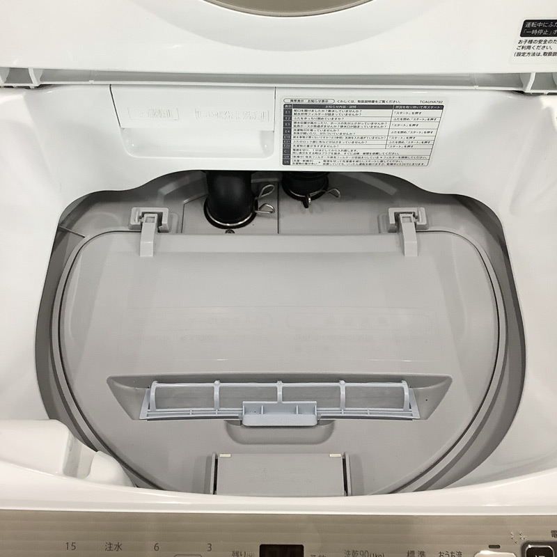 中古 洗濯乾燥機 SHARP 2023年製 6.5kg ES-T6GBK-N ホワイト 送料無料 中古 洗濯乾燥機 SHARP 2023年製 6.5kg ES-T6GBK-N ホワイト 送料無料