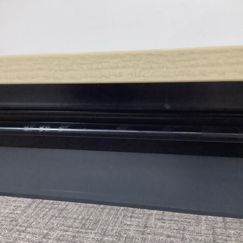 中古 ミーティングテーブル アイリスチトセ 折り畳み ナチュラル 幅180cm 地域限定送料無料 50-1FT89ZA