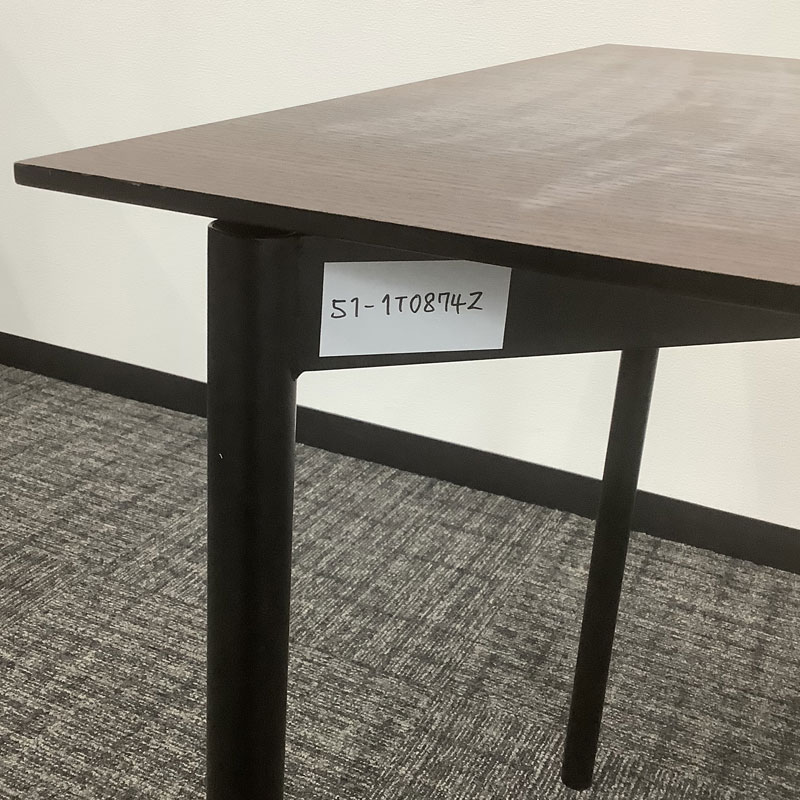 中古 ダイニングテーブル 幅75cm ブラウン 地域限定送料無料