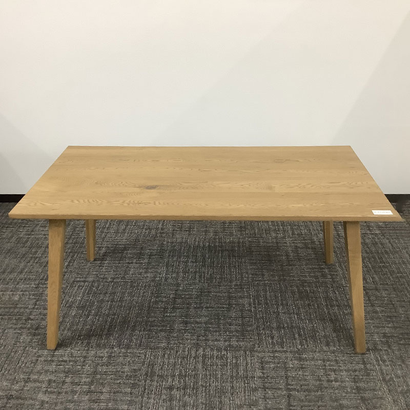 中古 ダイニングテーブル 関家具 幅150cm ナチュラル 地域限定送料無料 