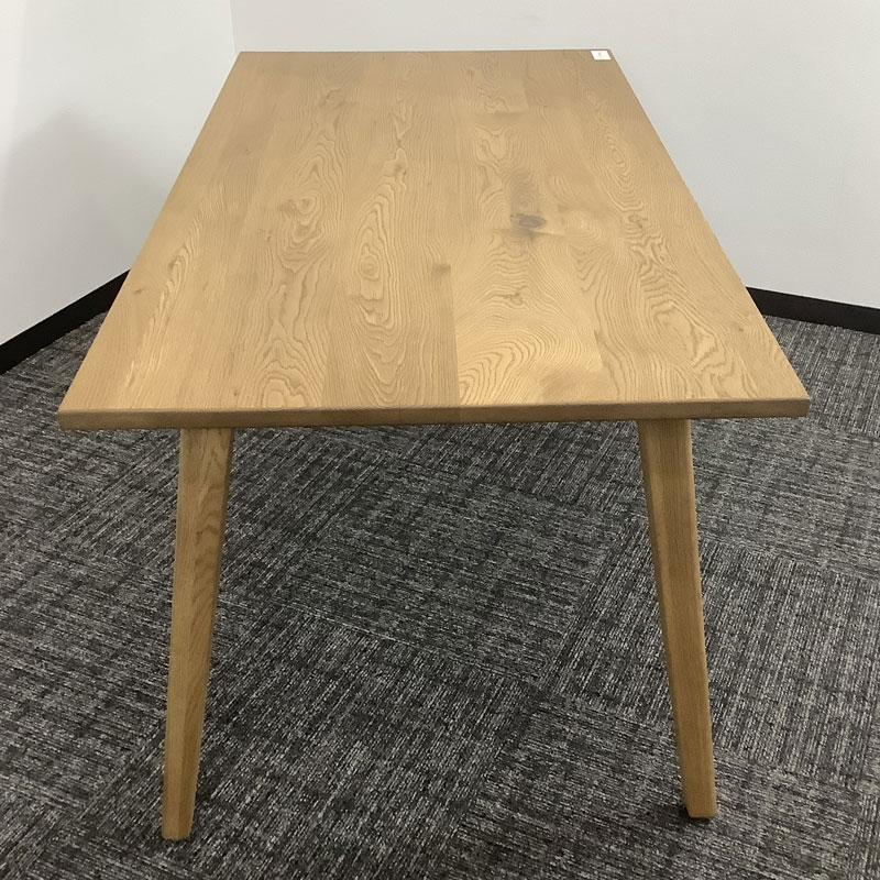 中古 ダイニングテーブル 関家具 幅150cm ナチュラル 地域限定送料無料 