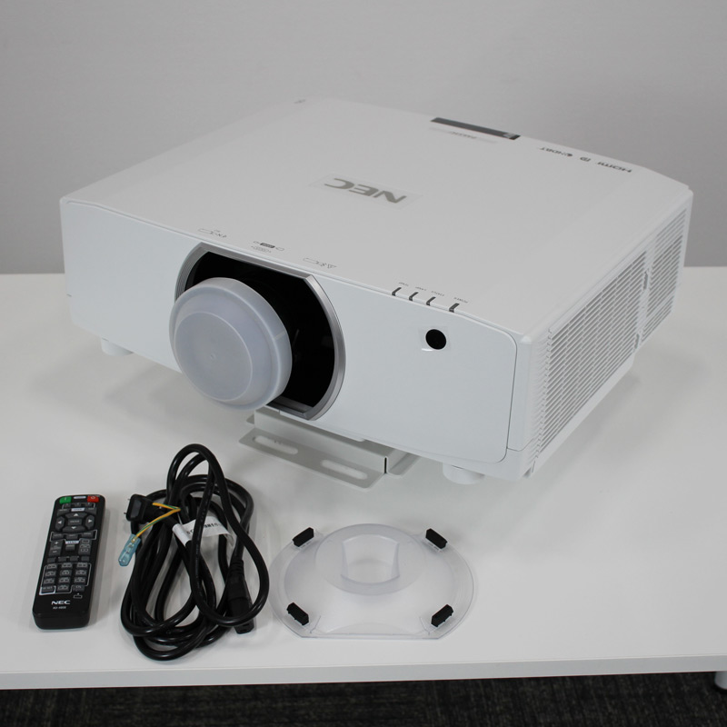 中古 液晶プロジェクター ズームレンズ セット NEC NP-PA653UJL 地域
