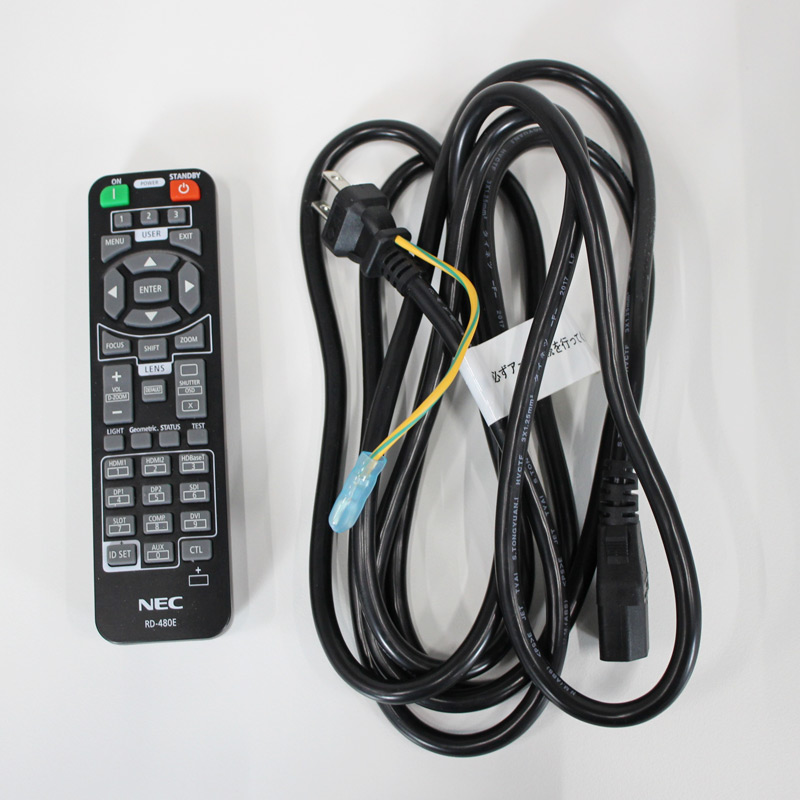 中古 液晶プロジェクター ズームレンズ セット NEC NP-PA653UJL 地域 