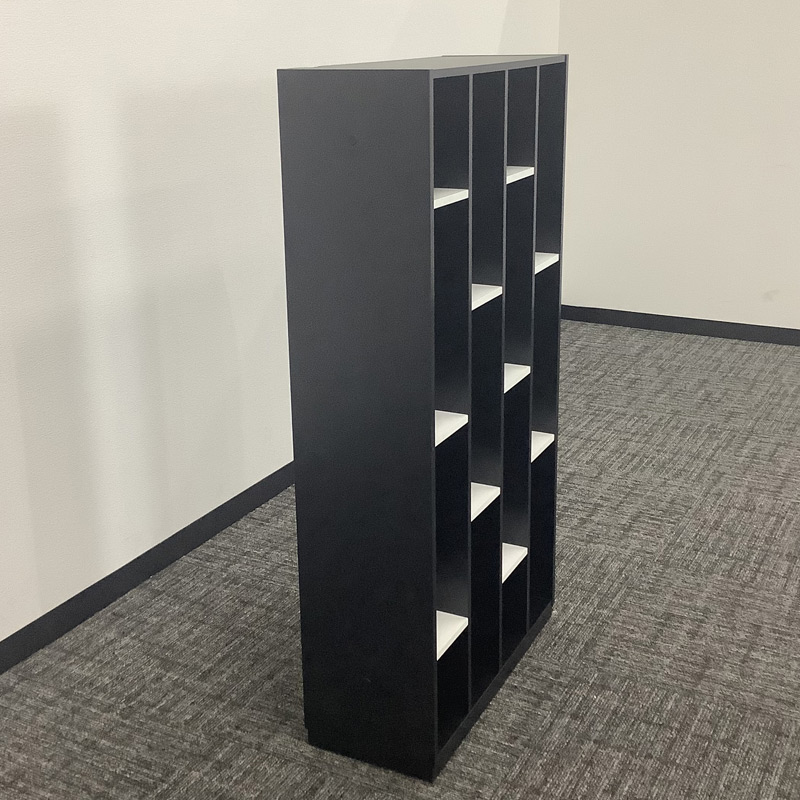 中古 シェルフ MKマエダ 訳アリ品 ブラック 幅60cm 地域限定送料無料の画像
