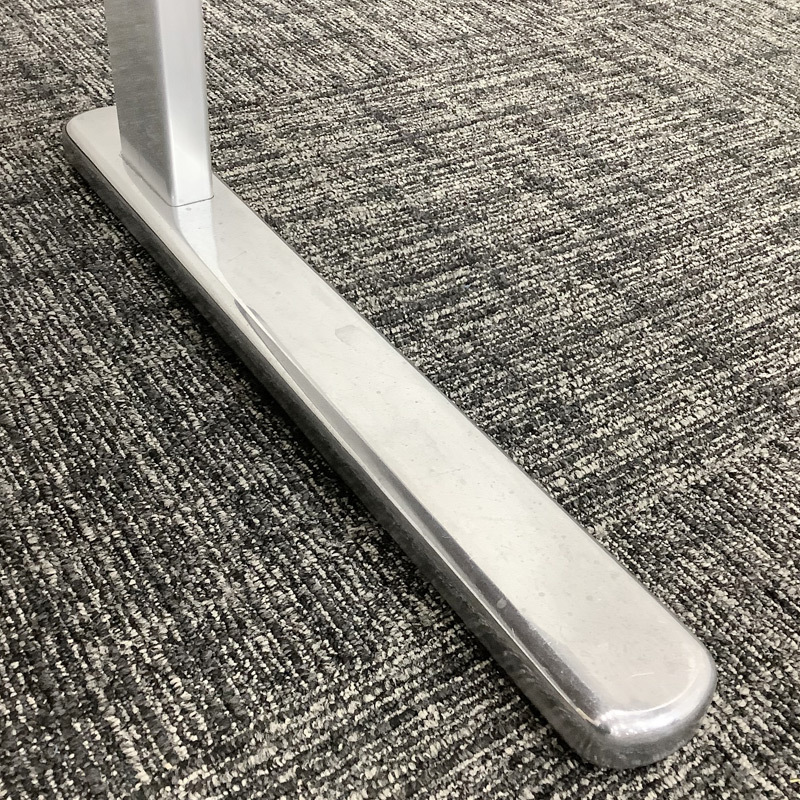 中古 カウンターテーブル オリバー ホワイトグレー 幅180cm 地域限定