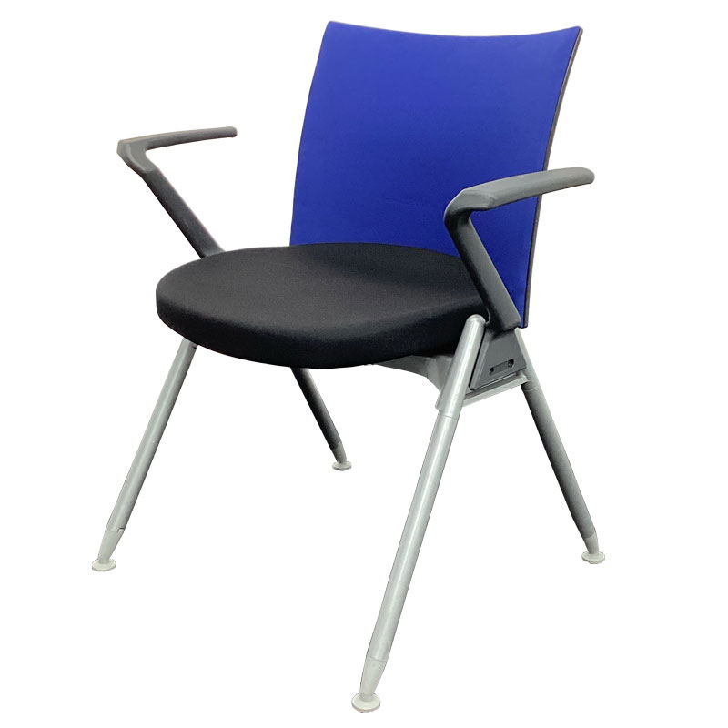 内田洋行 【中古】オフィスチェア 4脚セット ウチダ ミーティング 