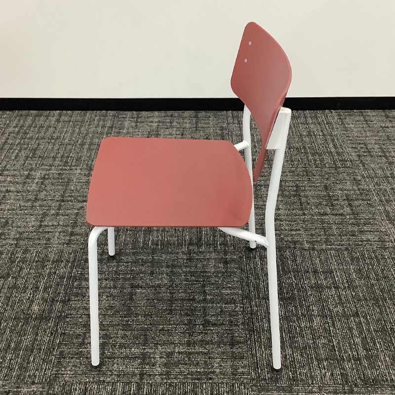 中古 ミーティングチェア 4脚セット コクヨ プロッカ レッド 地域限定送料無料 80-AR50619C--4SET_2