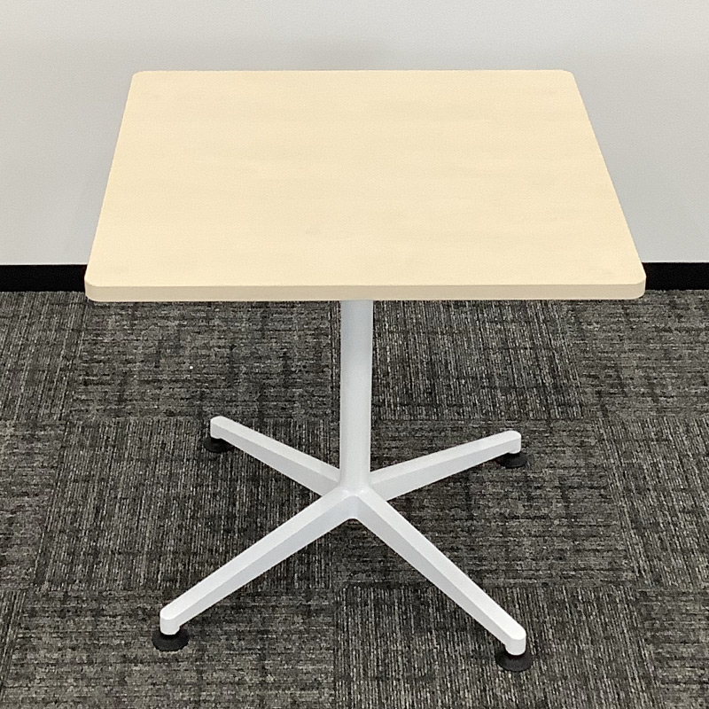 KOKUYO（コクヨ） 中古 カフェテーブル 2台セット ナチュラル 幅75cm 