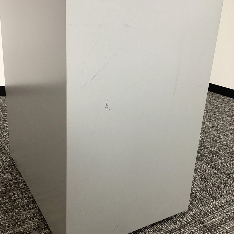 中古 インワゴン 2台セット イトーキ 3段 シルバーグレー 幅395mm 地域限定送料無料 80-AR50824D--2SETの画像