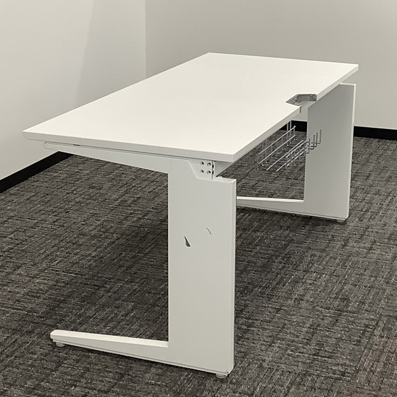 中古 デスク・パーテーションセット 1人用 幅1600 高さ1300グリーン オカムラ 要組立商品(組立対応は関東近郊のみ) 地域限定送料無料 | オカムラ | 10