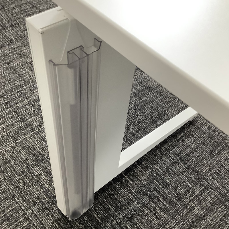 中古 デスク・パーテーションセット 1人用 幅1600 高さ1300グリーン オカムラ 要組立商品(組立対応は関東近郊のみ) 地域限定送料無料 | オカムラ | 12