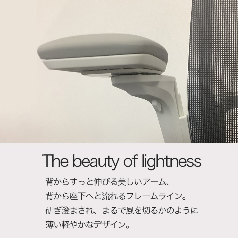 中古 オフィスチェアオカムラ 肘付 フィノラシリーズ グレー 地域限定送料無料