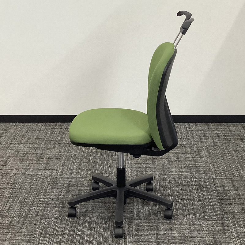 イトーキ（ITOKI） 新古品 オフィスチェア リエットRチェア グリーン 