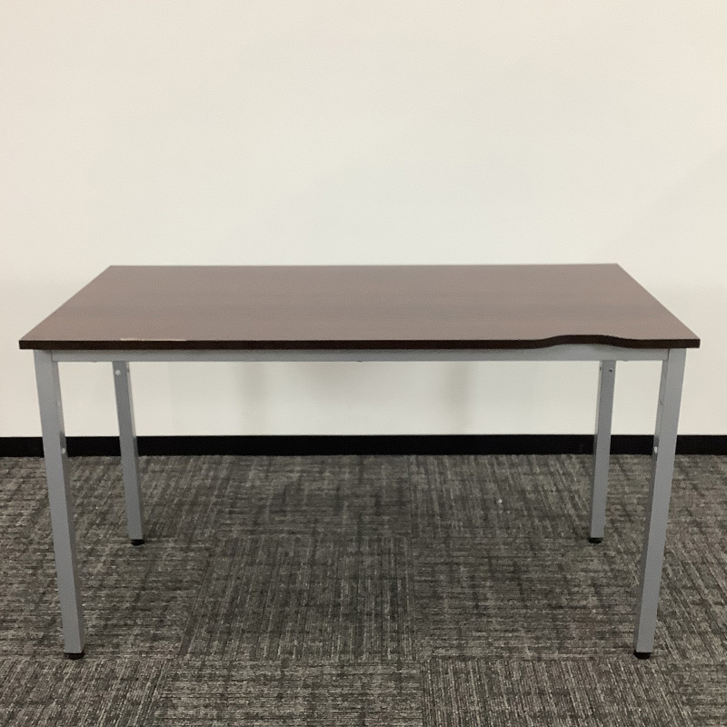 【中古】オフィスデスク ワークデスク 幅1200×奥行600×高さ700mm PLUS プラス 書斎 作業台 在宅 シンプル パソコンデスク 地域限定送料無料 80-MB31258D