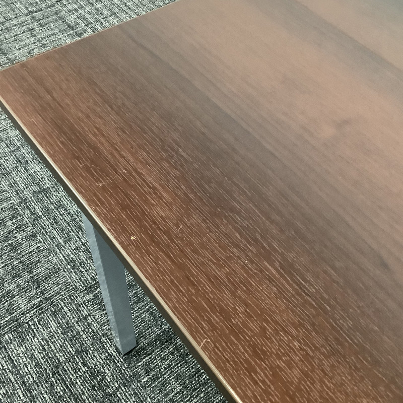 【中古】オフィスデスク ワークデスク 幅1200×奥行600×高さ700mm PLUS プラス 書斎 作業台 在宅 シンプル パソコンデスク 地域限定送料無料 80-MB31258D_2