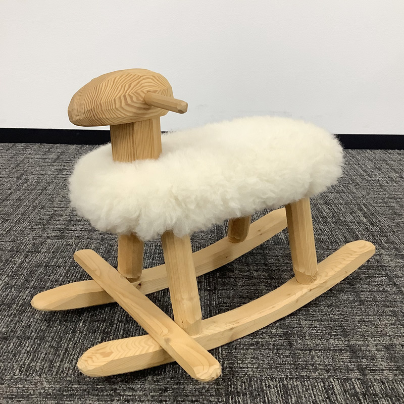 中古 ロッキングチェア キッズ Puu ja puu 木製 羊 送料無料 81-5R60306C_2
