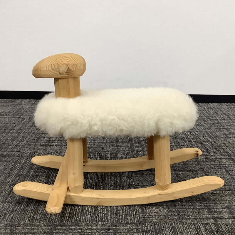 中古 ロッキングチェア キッズ Puu ja puu 木製 羊 送料無料 81-5R60306C_3