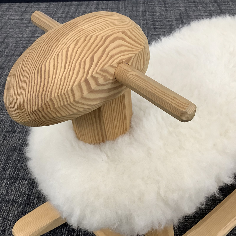 中古 ロッキングチェア キッズ Puu ja puu 木製 羊 送料無料 81-5R60306C_4