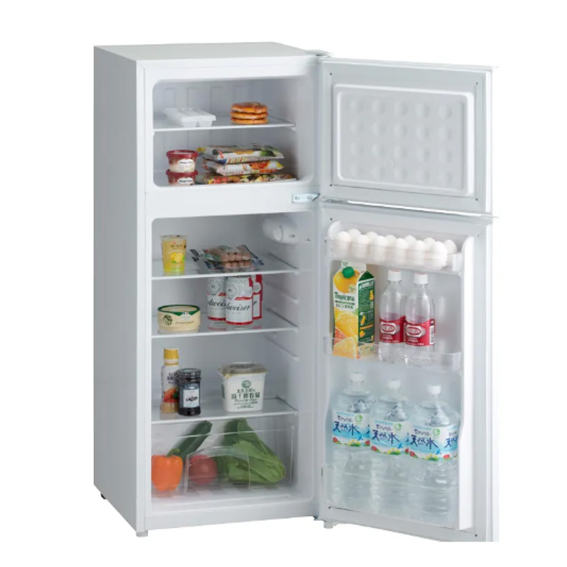 再生品 冷蔵庫 2ドア 130L 2024年製 ハイアール ホワイト 幅47cm 送料 