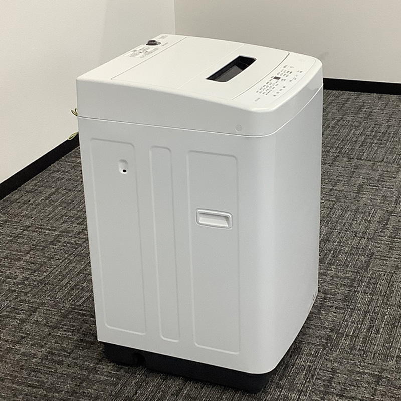 中古 アイリスオーヤマ 全自動洗濯機 5.0Kg ホワイト 2023年製 