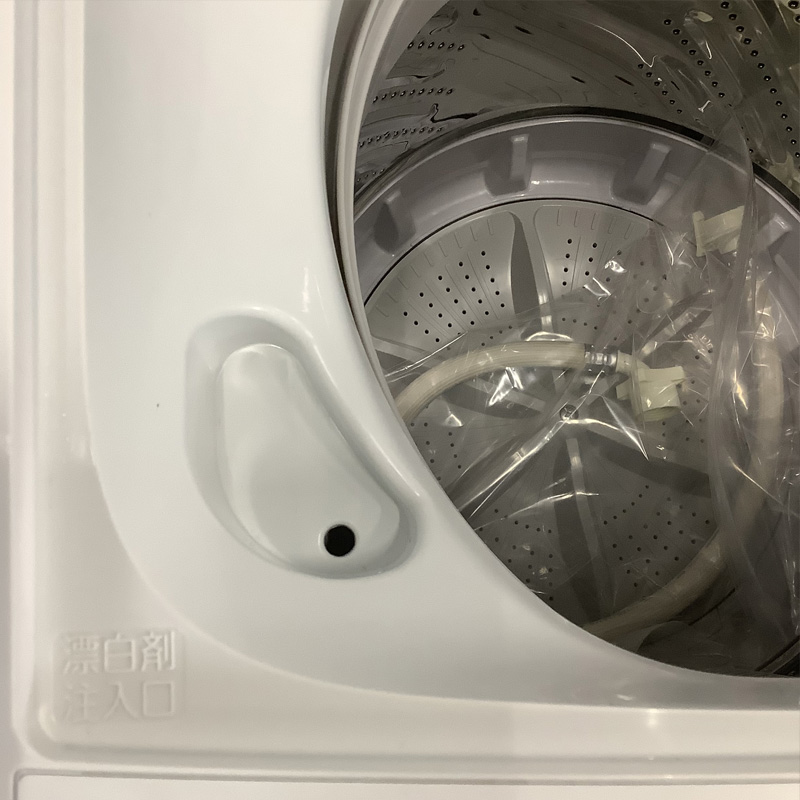 中古 アイリスオーヤマ 全自動洗濯機 5.0Kg ホワイト 2023年製 