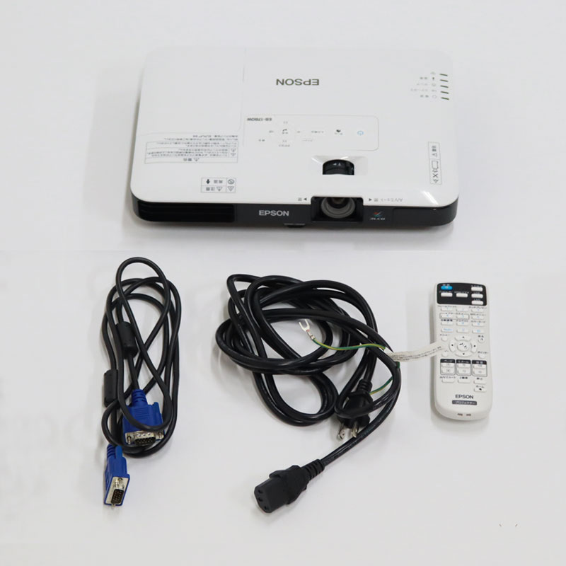 【中古】プロジェクター 薄型 3LCD方式 エプソン EPSON EB-1780W モバイル コンパクト 送料無料 82-ASA40441E