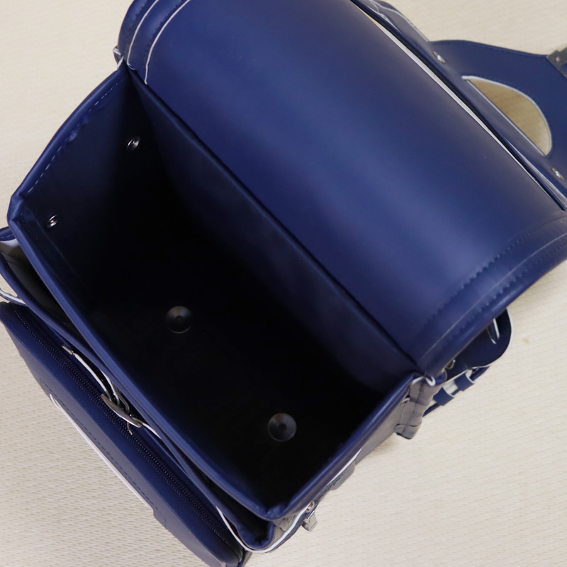 新古品（未使用） ランドセル カインズ ブルー 高級合皮 A4対応 撥水 