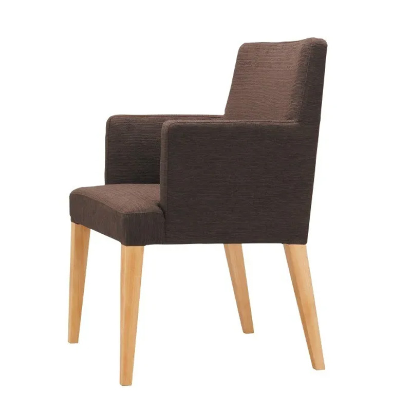 中古 チェア 2脚セットクレス CRES 布 ブラウン 地域限定送料無料 FS-6RNDB--2SET