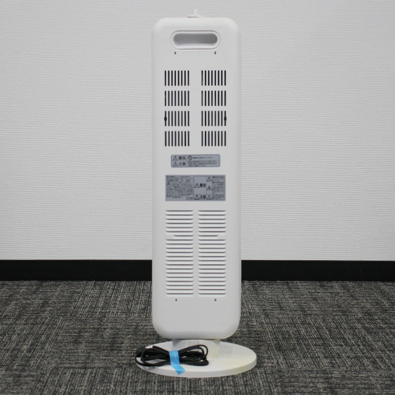 中古 遠赤外線電気ヒーター アイリスオーヤマ 白 送料無料