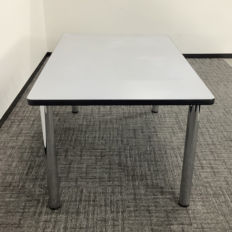 中古 ミーティングテーブル TOYOSTEEL 幅150cm 奥行90cm 地域限定送料無料 NKS-6-1L