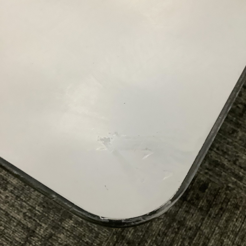 中古 ミーティングテーブル TOYOSTEEL 幅150cm 奥行90cm 地域限定送料無料 NKS-6-1L