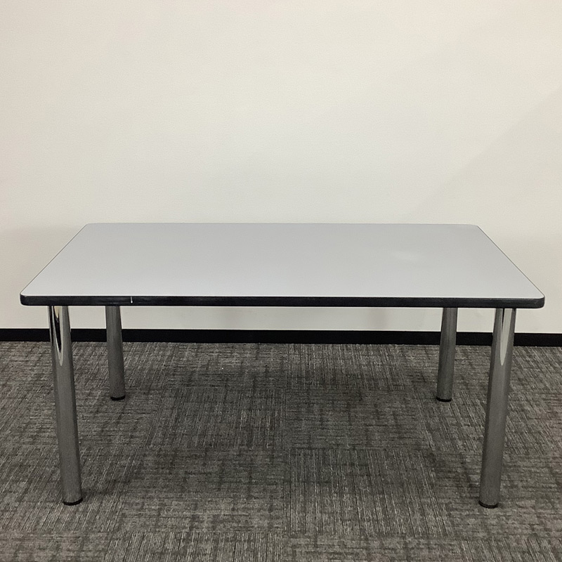 中古 ミーティングテーブル TOYOSTEEL 幅150cm 奥行90cm 地域限定送料無料 NKS-6-1L