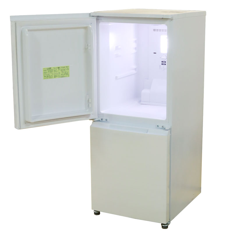 2019年製　150L 2ドア冷蔵庫 冷蔵庫(150L)2ドア(黒) レンタル | 冷蔵庫 | いいレンタルnet