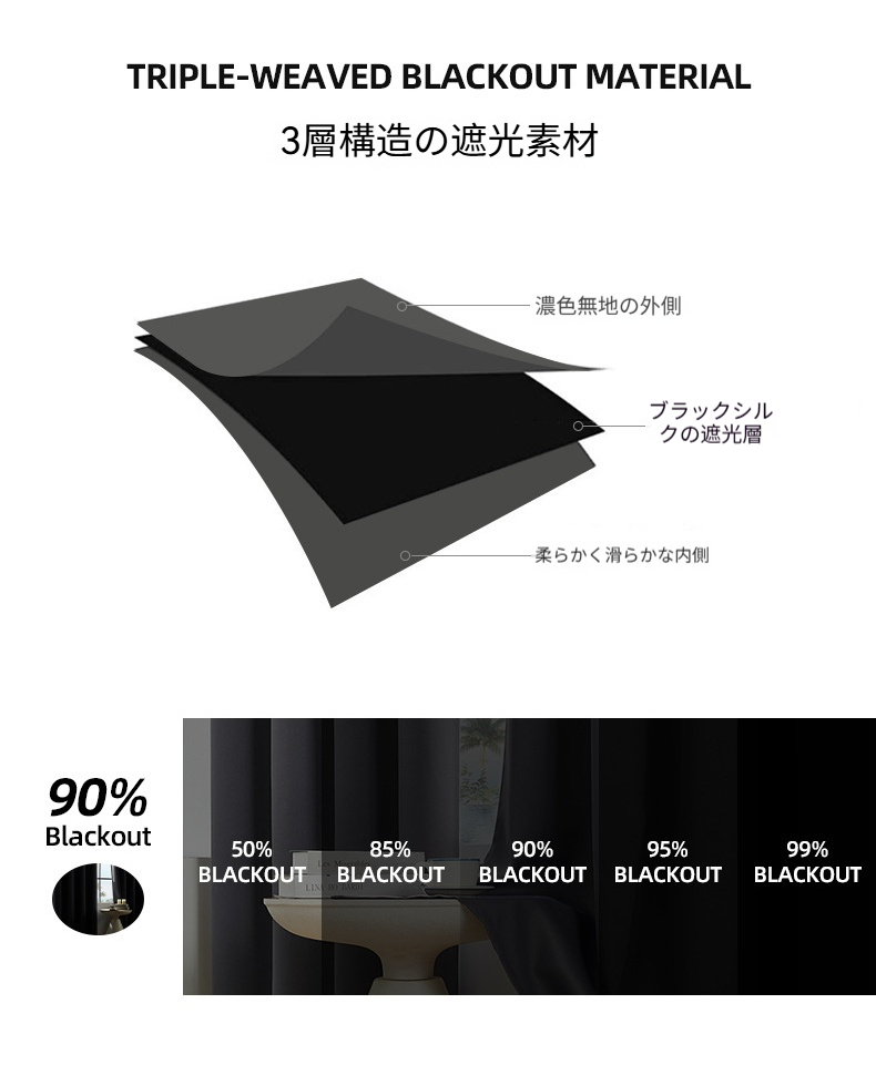 カーテン 遮光 1級 遮光カーテン 断熱 1枚組 おしゃれ 安い 厚手 防寒