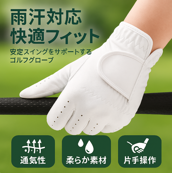 ゴルフグローブ ゴルフ グローブ ゴルフ手袋 メンズ レディース 左手