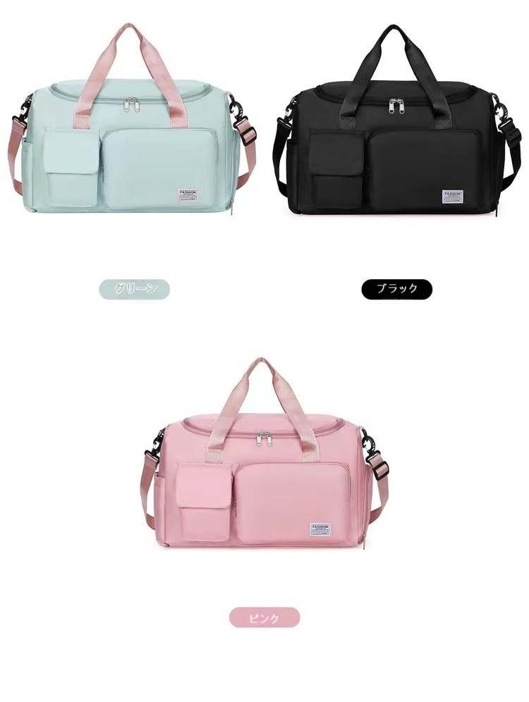 7つポケット】ボストンバッグ レディース メンズ 4WAY 旅行バッグ