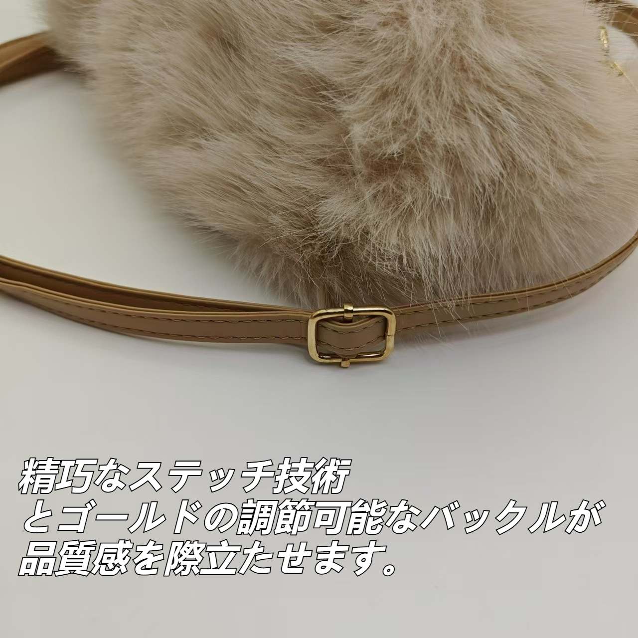 ふわふわミニハンドバッグ レディース 秋冬新作 おしゃれ ファーバッグ