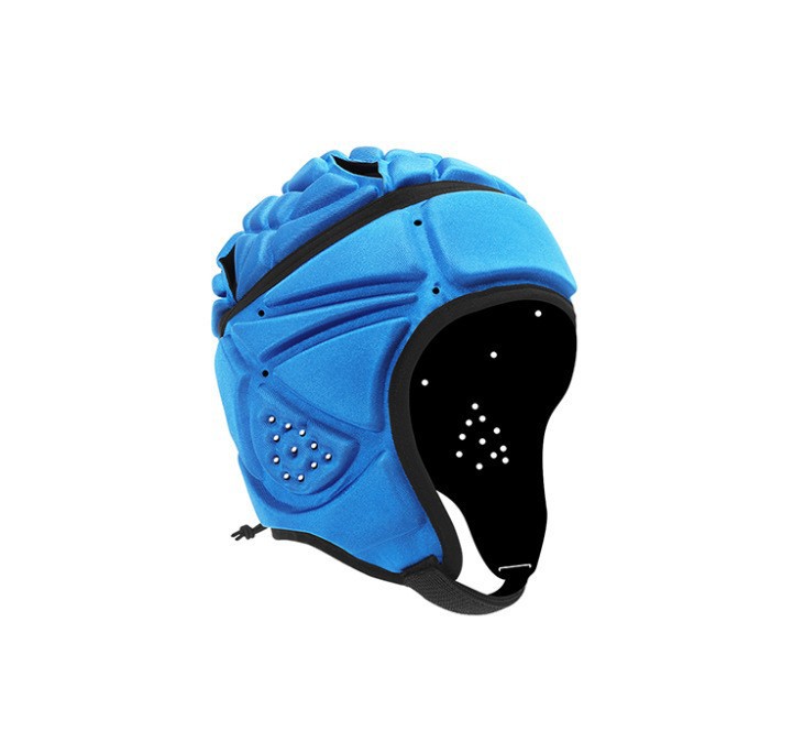 ブルー 青 blue bleu)（ラグビー ヘッドギア、ヘッドキャップ