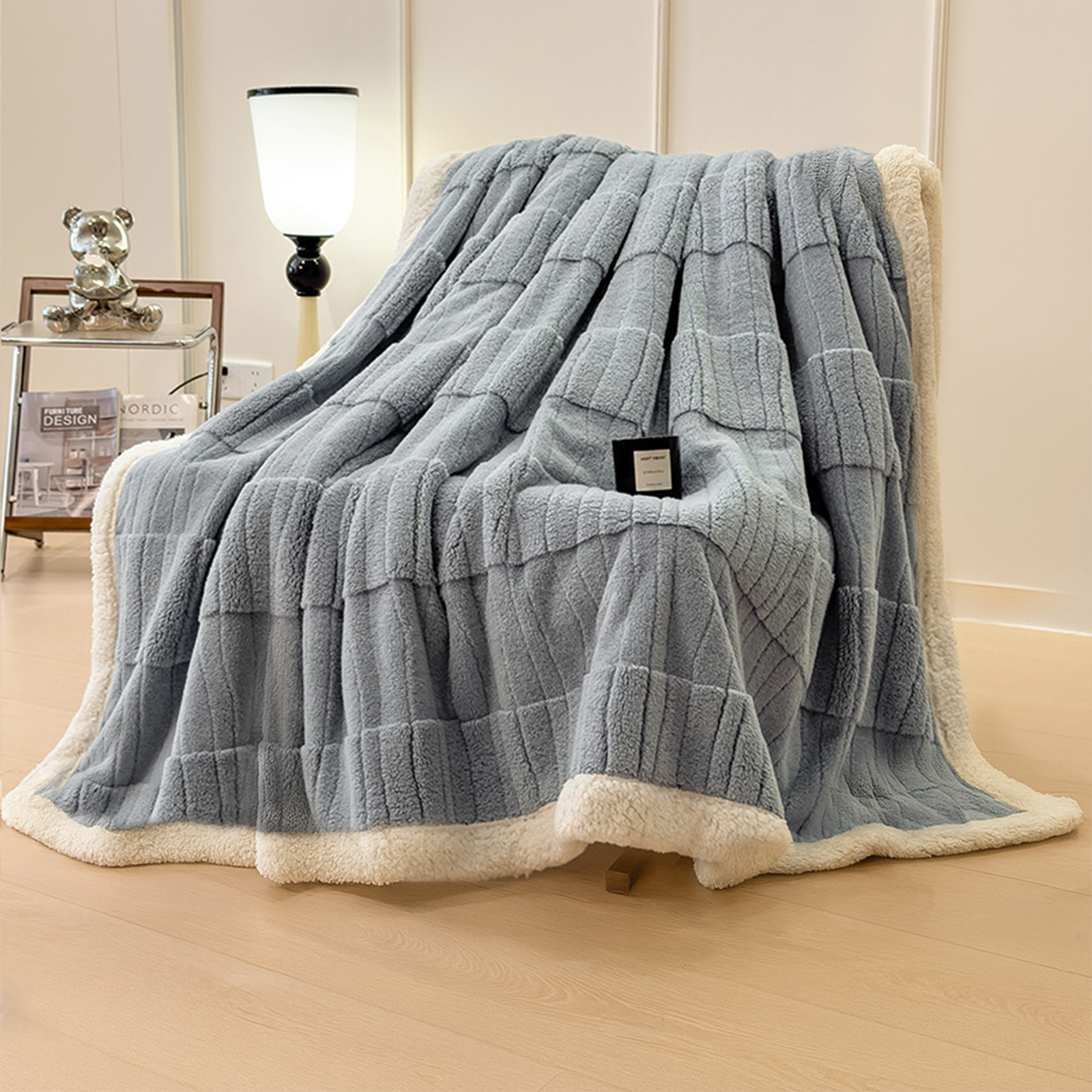 毛布 ブランケット モコモコ とろとろ ふわふわ ミニ ハーフシングル