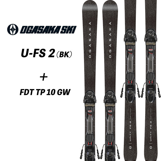 UNITY U-FS2 BK + bindings Marker FDT 10 - ORO | Ogasaka