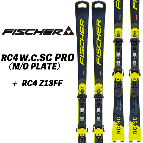 専用 FISCHER（フィッシャー） 24/25 RC4 WORLDCUP SC M TRACK (BLACK)+ RC4