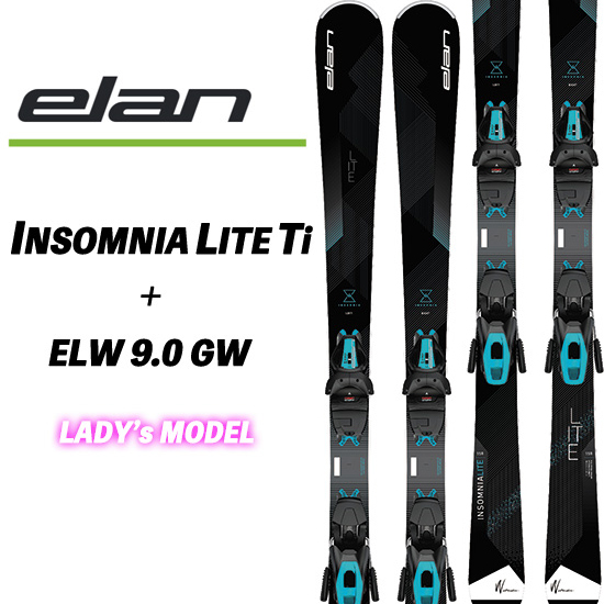 22/23 INSOMNIA LITE Ti + ELW 9.0GW インソムニア 超軽量レディース