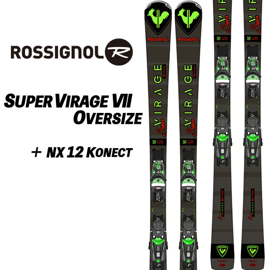 ROSSIGNOL（ロシニョール） 23/24 SUPER VIRAGE VII OVERSIZE+NX 12