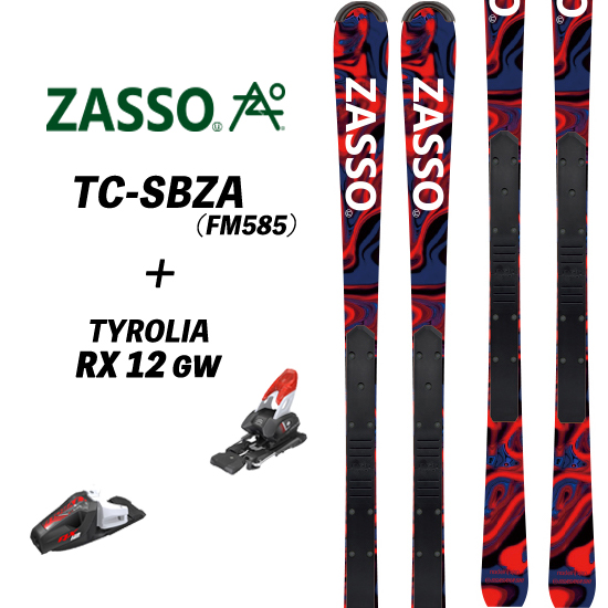 23/24 TC-SBZA (FM585) + 23/24TYROLIA RX 12 GW ZASSO ザッソスキー