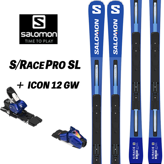 未使用 レース SALOMON S/RACE PRO SL ICON12テククラ SALOMON（サロモン） 24/25 S/RACE PRO SL + ICON 12 GW SレースSLプロ