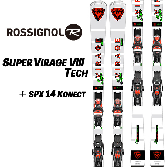 ROSSIGNOL（ロシニョール） 24/25 SUPER VIRAGE VIII LTD (R22)+SPX 14