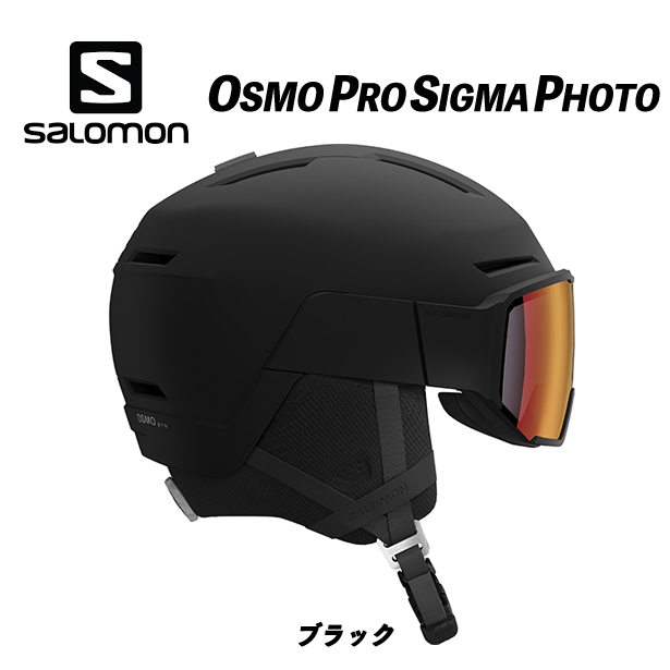 新品在庫処分SALOMON OSMOBLACKブラックバイザーヘルメット26%引 547102.jpg