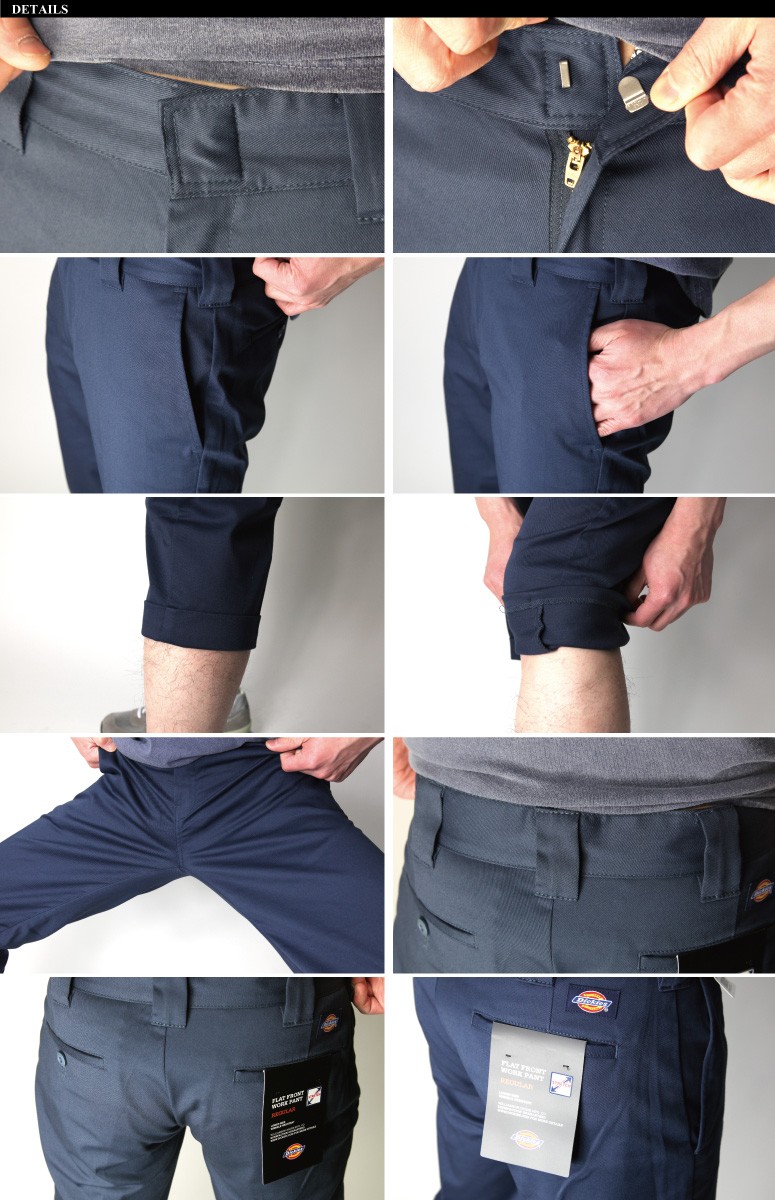 ベドウィン&ディッキーズ　七分丈　デニムパンツ Dickies×US/Three Quarter Denim Pants（ディッキーズ 7分デニム