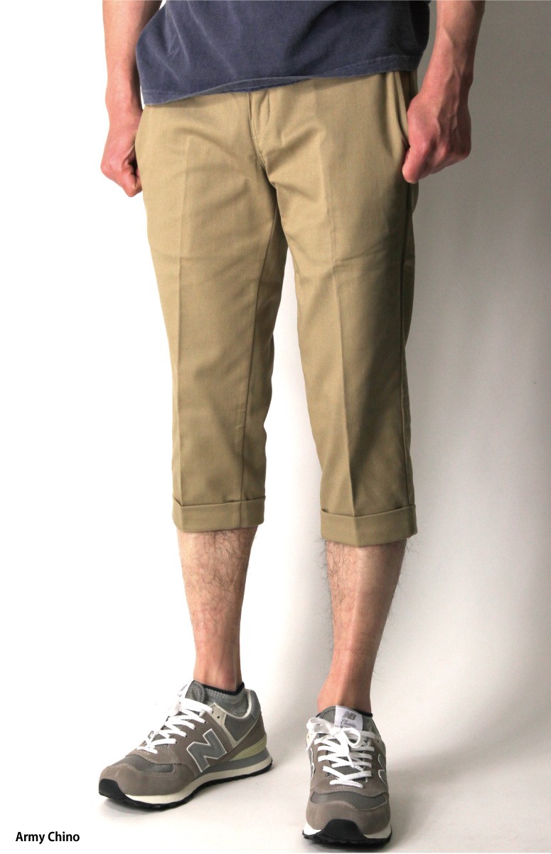 Dickies (デッキーズ) TC ツイル ストレッチ クロップド パンツ